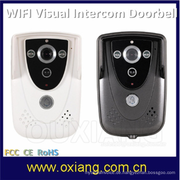 Netzwerk-WIFI-IP-Video-Türklingel für die Sicherheit zu Hause mit HD-Kamera-Bewegungssensor-Nachtsicht
